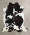 Tricolor X-Large European Cowhide Rug 7'1