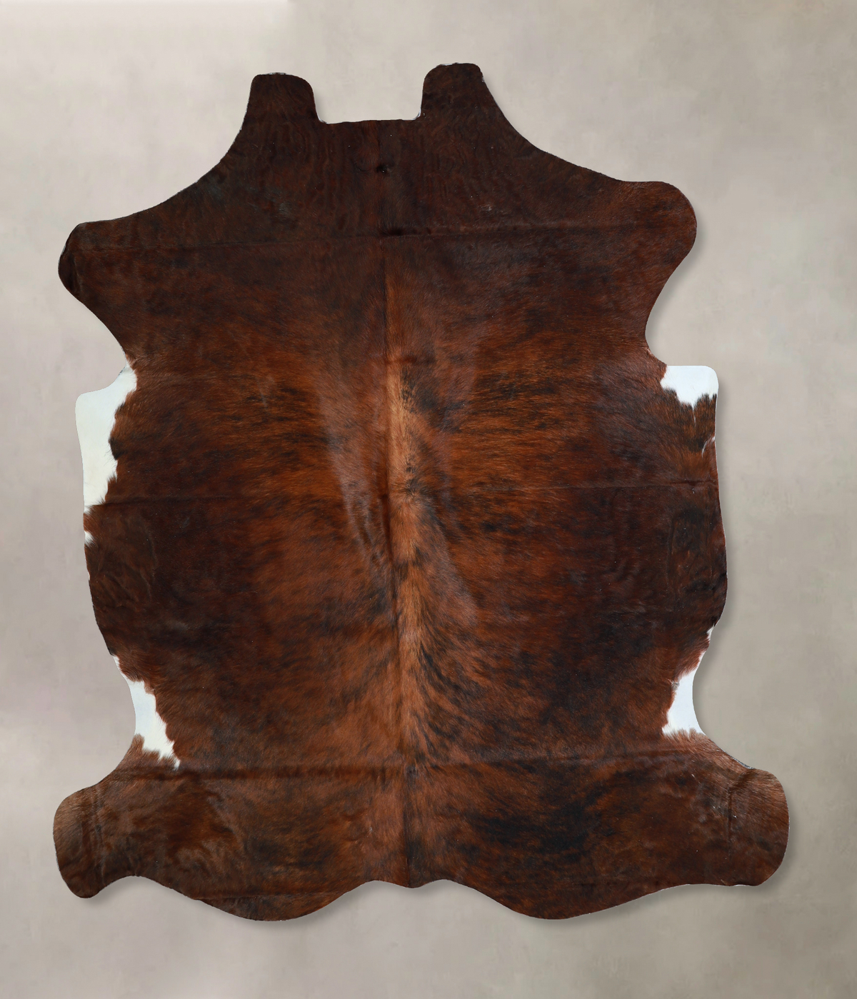 Dark Brindle Cowhide Rug #A40540