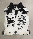 Black and White X-Large Brazilian Cowhide Rug 6'9"H x 6'4"W #A40572 by Hudson Hides