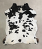 Black and White X-Large Brazilian Cowhide Rug 6'9