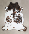 Tricolor Large European Cowhide Rug 6'7