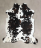 Tricolor XX-Large European Cowhide Rug 7'5