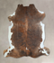 Tricolor X-Large European Cowhide Rug 7'0