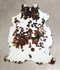 Tricolor X-Large European Cowhide Rug 7'2