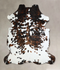 Tricolor X-Large European Cowhide Rug 7'2