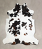 Tricolor X-Large European Cowhide Rug 6'10