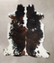 Tricolor X-Large European Cowhide Rug 6'7