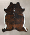 Tricolor X-Large European Cowhide Rug 6'11