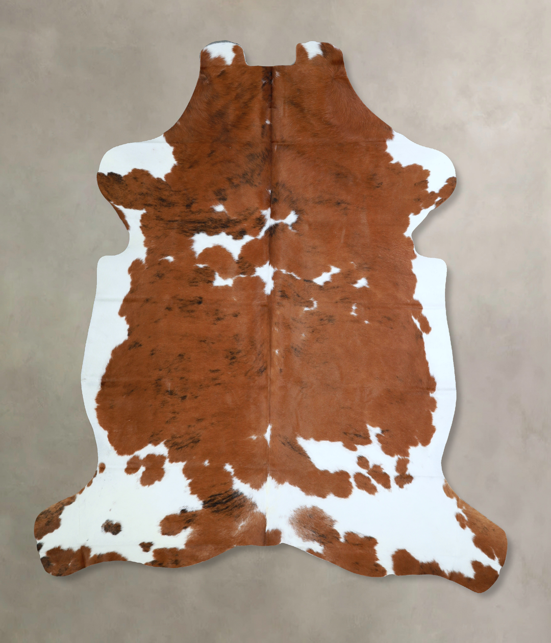 Tricolor X-Large European Cowhide Rug 7'1"H x 6'2"W #A40935 by Hudson 