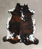 Tricolor X-Large European Cowhide Rug 6'10
