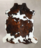 Tricolor X-Large European Cowhide Rug 6'9