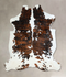 Tricolor X-Large European Cowhide Rug 7'3