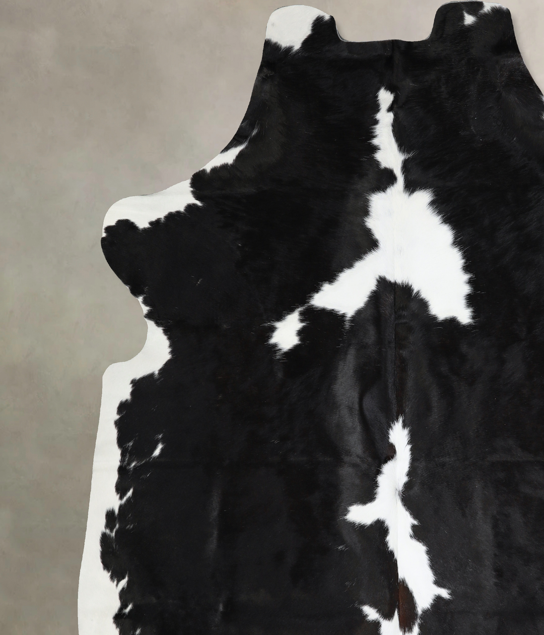 Black and White XX-Large Brazilian Cowhide Rug 7'9"H x 6'7"W #A41096 b