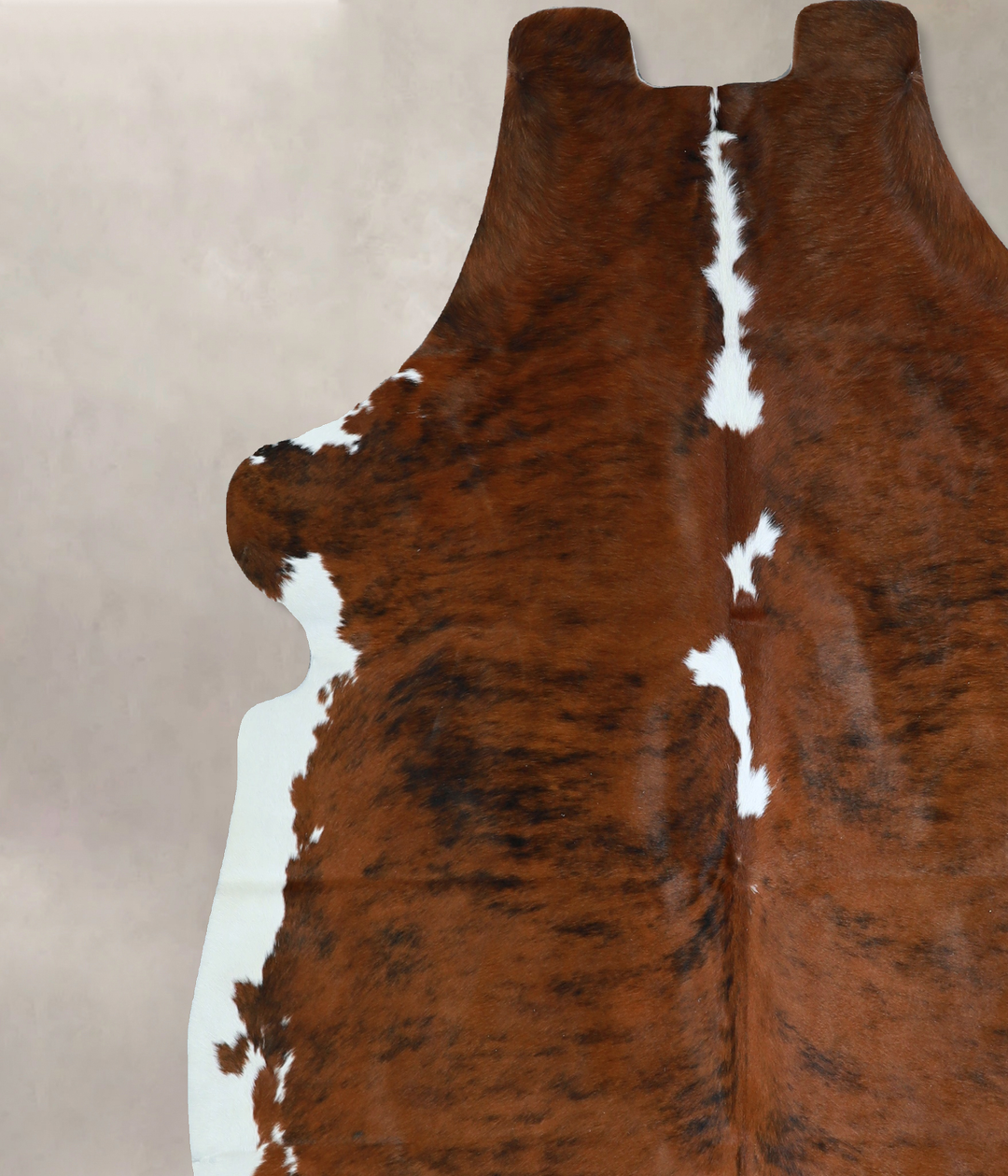 Tricolor X-Large European Cowhide Rug 6'11"H x 6'4"W #A41100 by Hudson