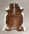 Tricolor X-Large European Cowhide Rug 7'1