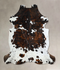 Tricolor X-Large European Cowhide Rug 7'2