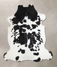 Black and White X-Large Brazilian Cowhide Rug 6'11"H x 6'3"W #A41125 by Hudson Hides