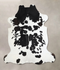 Black and White X-Large Brazilian Cowhide Rug 6'11
