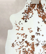 Tricolor X-Large European Cowhide Rug 7'6"H x 6'8"W #A41199 by Hudson Hides