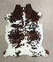 Tricolor X-Large European Cowhide Rug 7'4