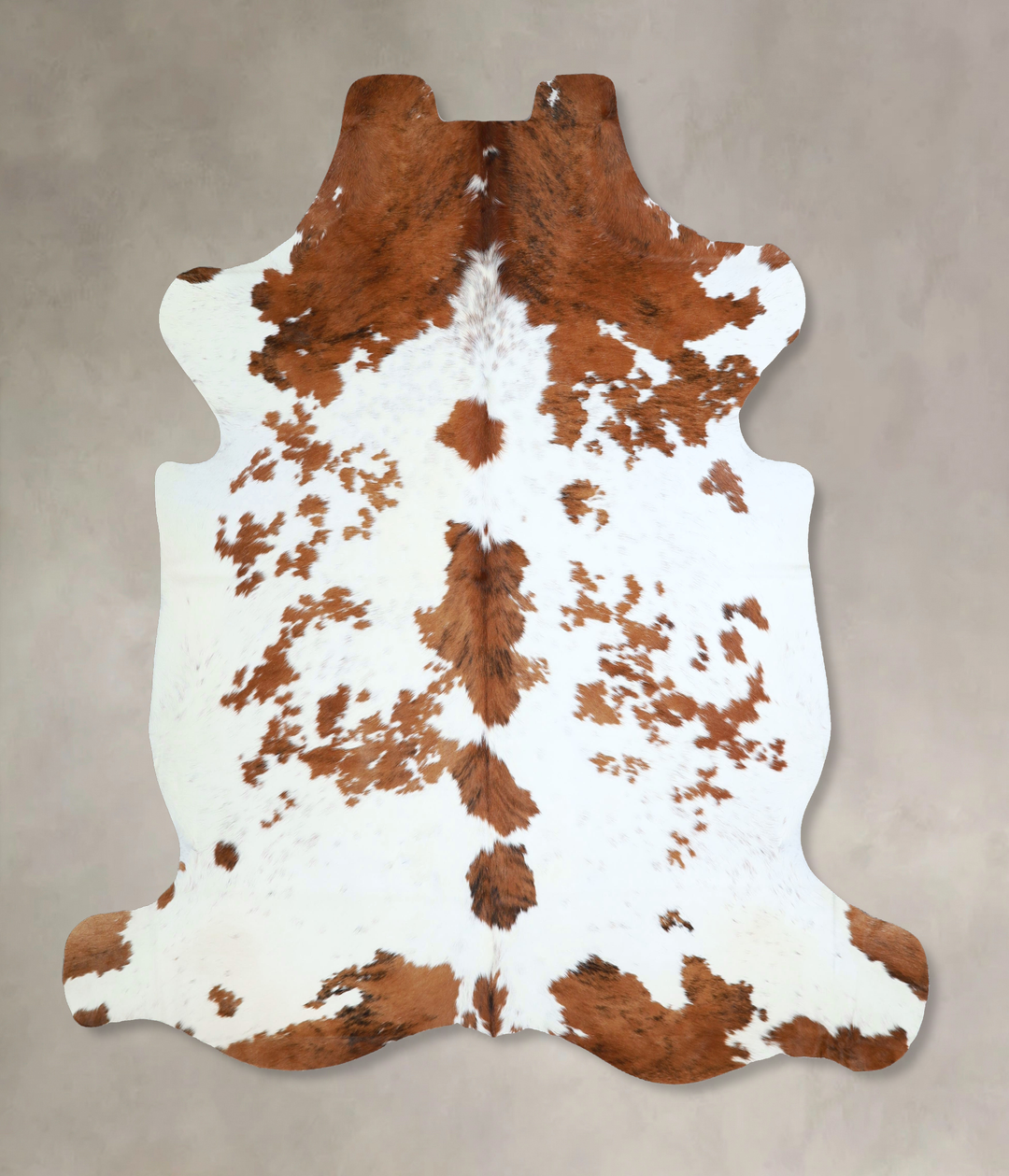Tricolor XX-Large European Cowhide Rug 7'3"H x 6'11"W #A41277 by Hudso