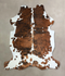 Tricolor X-Large European Cowhide Rug 6'7