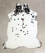 Tricolor X-Large European Cowhide Rug 6'11"H x 6'6"W #A41336 by Hudson Hides