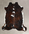 Tricolor X-Large European Cowhide Rug 7'0