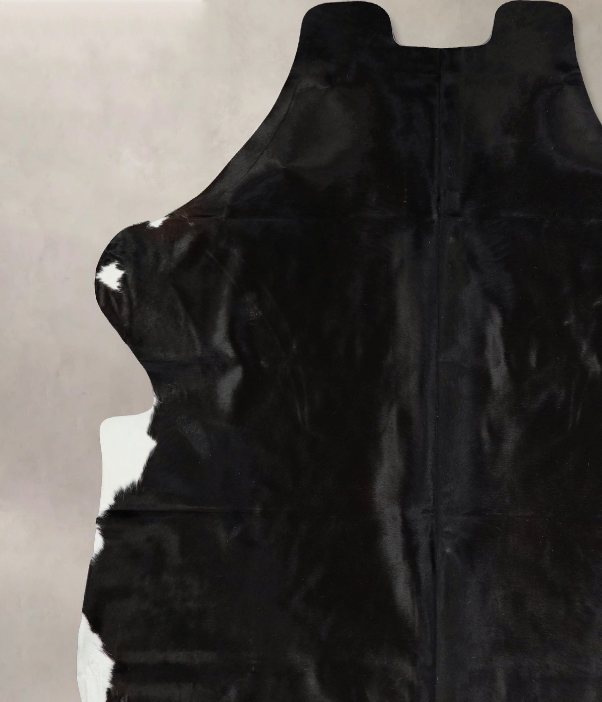 Black and White XX-Large Brazilian Cowhide Rug 7'9"H x 7'3"W #A41417 by Hudson Hides