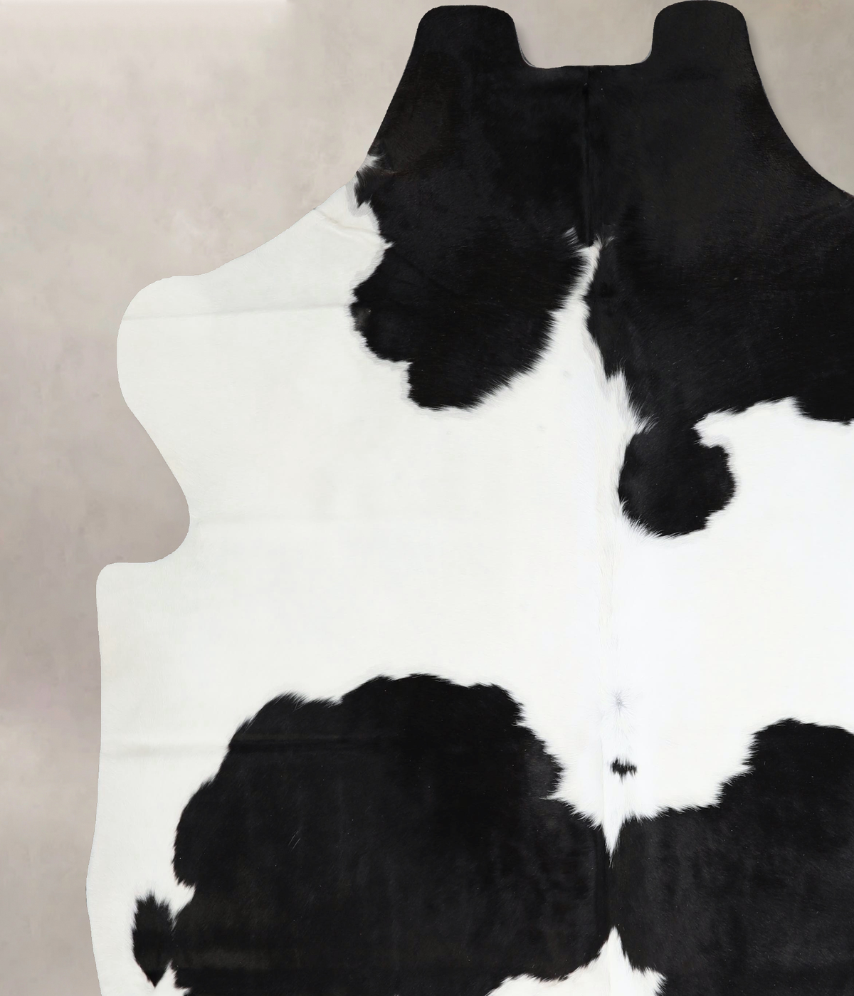 Black and White XX-Large Brazilian Cowhide Rug 7'9"H x 7'3"W #A41482 by Hudson Hides