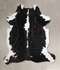 Tricolor X-Large European Cowhide Rug 7'5