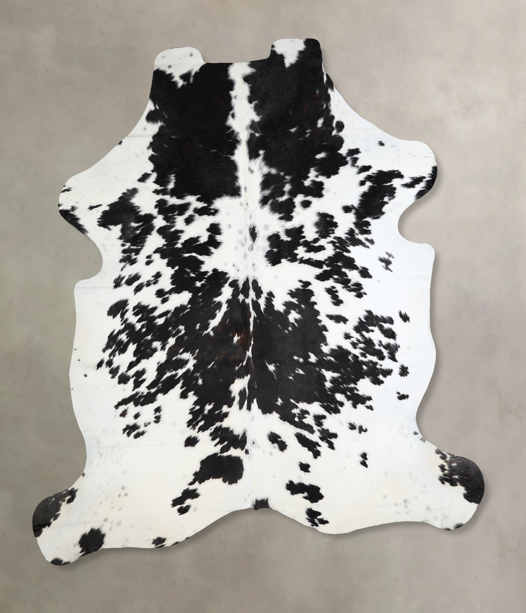 Tricolor XX-Large European Cowhide Rug 7'11"H x 6'10"W #A41705 by Huds
