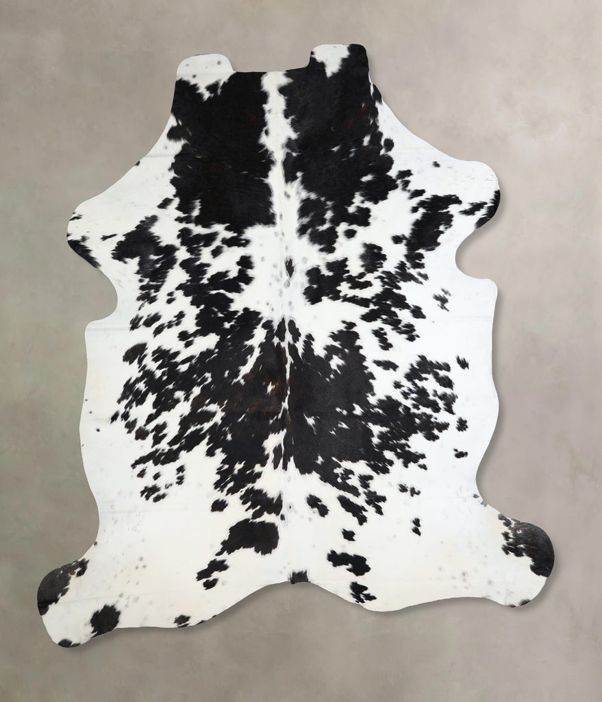 Tricolor XX-Large European Cowhide Rug 7'11"H x 6'10"W #A41705 by Hudson Hides