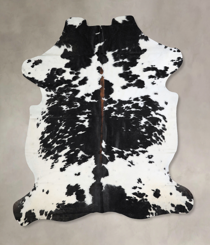 Tricolor XX-Large European Cowhide Rug 7'8"H x 6'8"W #A41852 by Hudson Hides