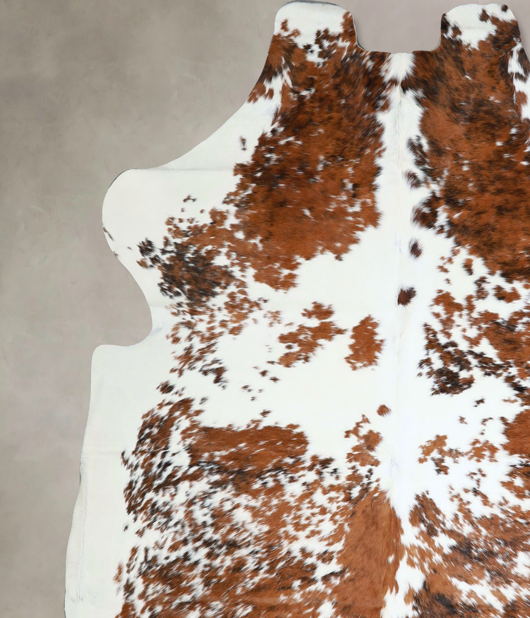 Tricolor XX-Large European Cowhide Rug 7'5"H x 7'3"W #A41910 by Hudson