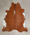 Brown and White Regular X-Large Brazilian Cowhide Rug 6'10
