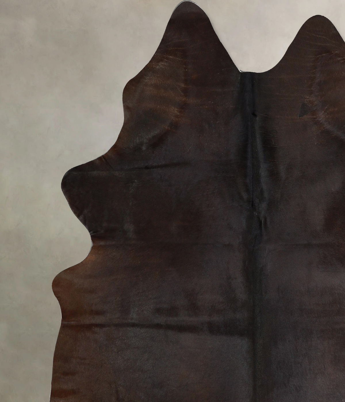 Chocolate X-Large Brazilian Cowhide Rug 7'3"H x 6'1"W #A42770 by Hudson Hides