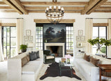 Chocolate X-Large Brazilian Cowhide Rug 7'3"H x 6'1"W #A42770 by Hudson Hides