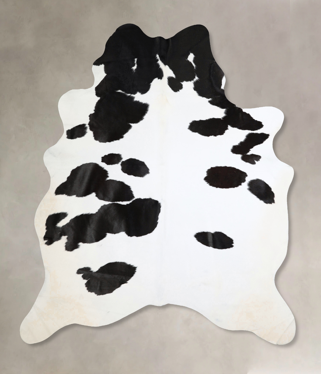 Black and White XX-Large Brazilian Cowhide Rug 7'11"H x 6'5"W #A42787 