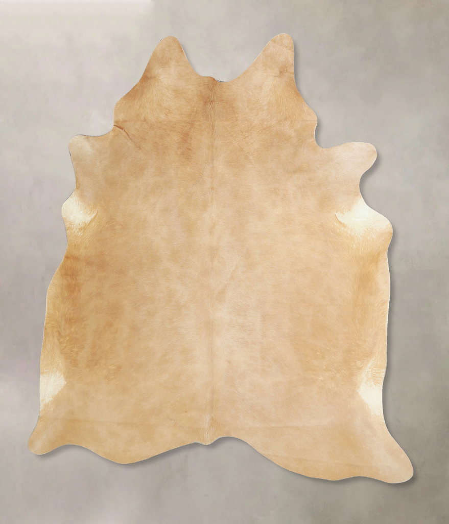 Palomino Large Brazilian Cowhide Rug 6'5"H x 5'9"W #A42793 by Hudson Hides