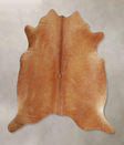 Solid Brown X-Large Brazilian Cowhide Rug 6'2"H x 6'7"W #A42803 by Hudson Hides