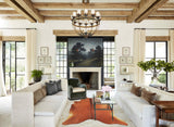 Solid Brown X-Large Brazilian Cowhide Rug 7'3"H x 5'11"W #A42822 by Hudson Hides