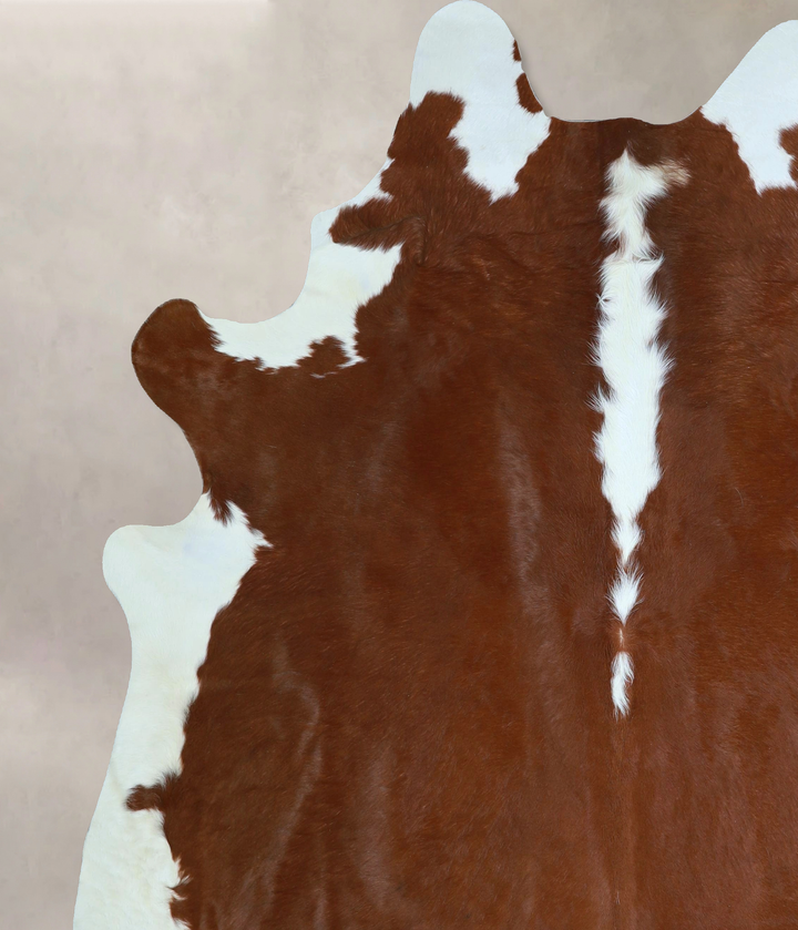 Hereford XX-Large Brazilian Cowhide Rug 7'9"H x 7'0"W #A42902 by Hudson Hides