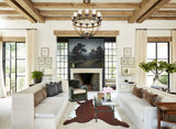 Hereford XX-Large Brazilian Cowhide Rug 7'9"H x 7'0"W #A42902 by Hudson Hides