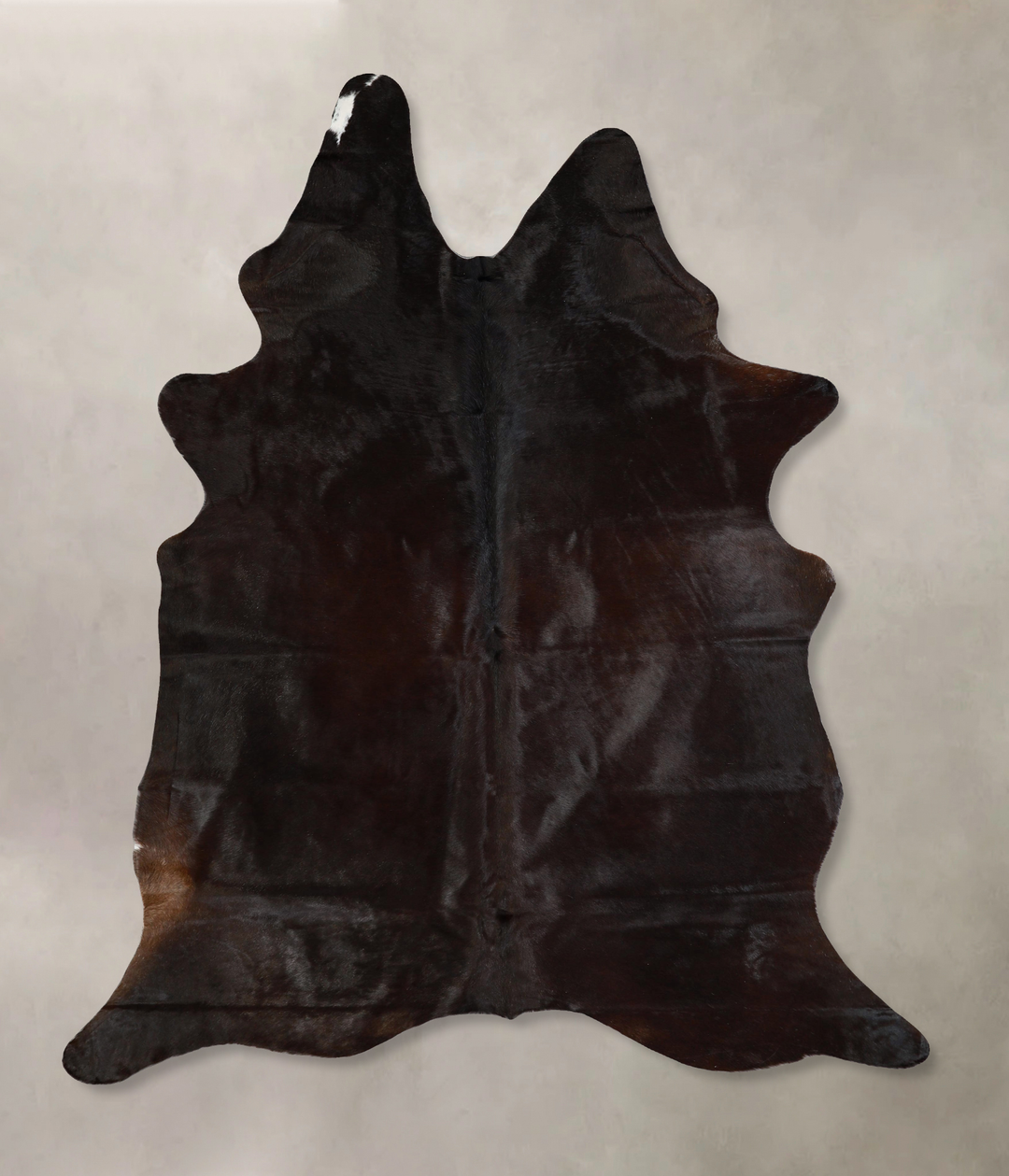Chocolate X-Large Brazilian Cowhide Rug 8'0"H x 5'9"W #A42937 by Hudso