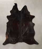 Chocolate X-Large Brazilian Cowhide Rug 8'0"H x 5'9"W #A42937 by Hudson Hides
