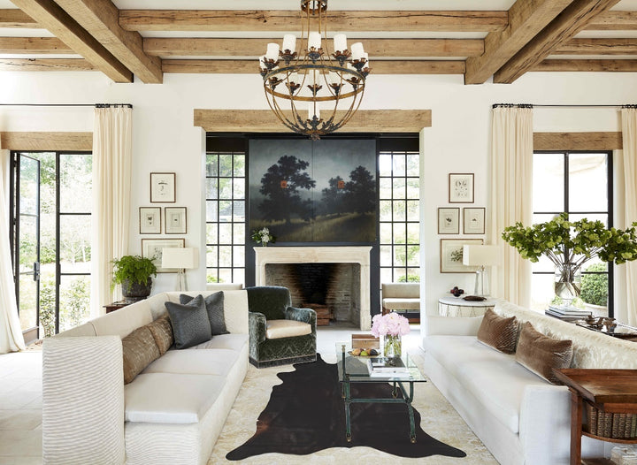Chocolate X-Large Brazilian Cowhide Rug 8'0"H x 5'9"W #A42937 by Hudson Hides