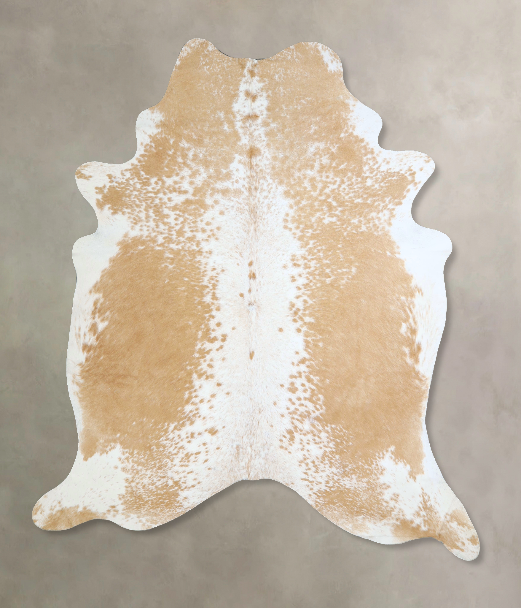 Beige and White Cowhide Rug #A42947