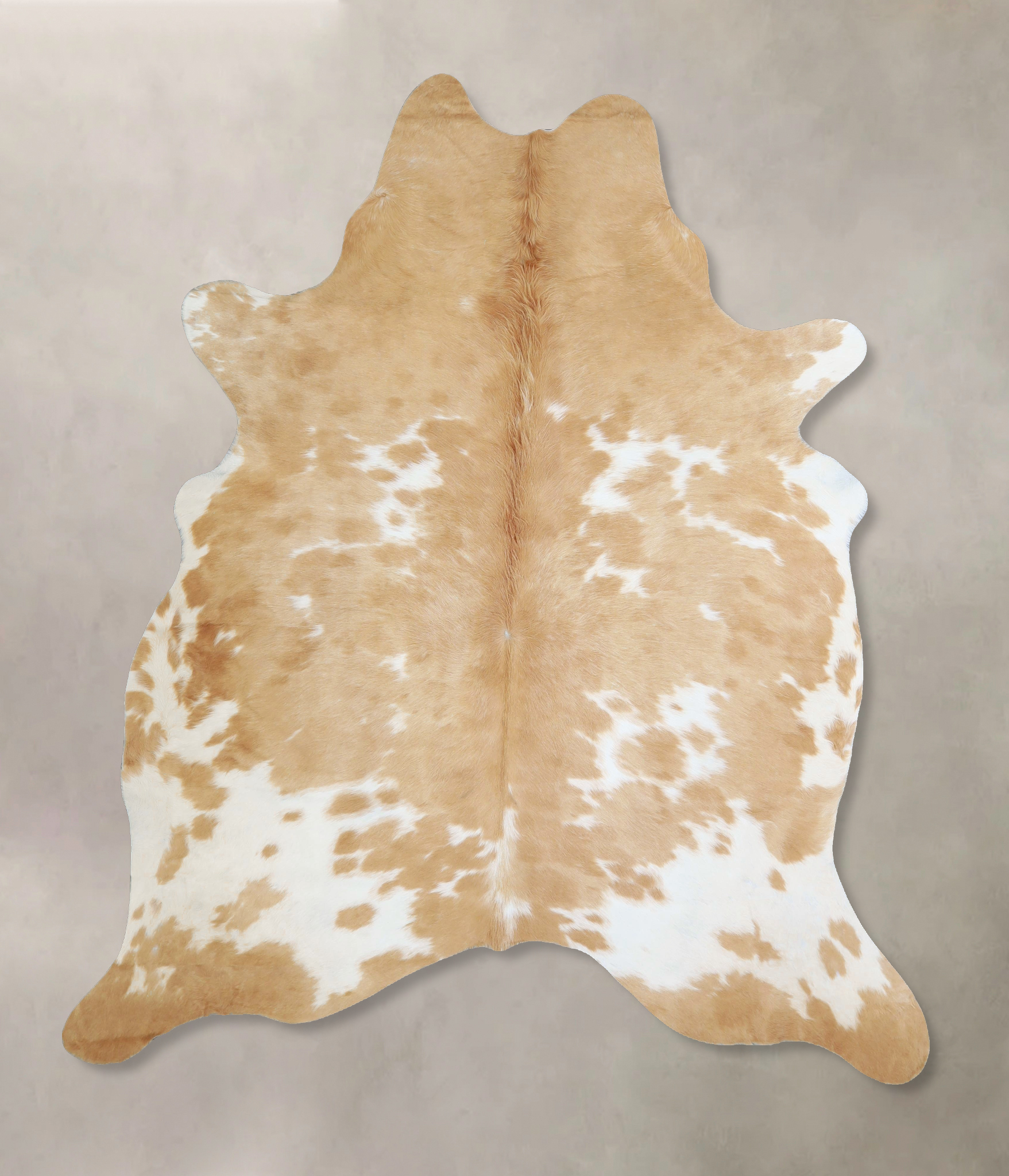 Beige and White Cowhide Rug #A42954