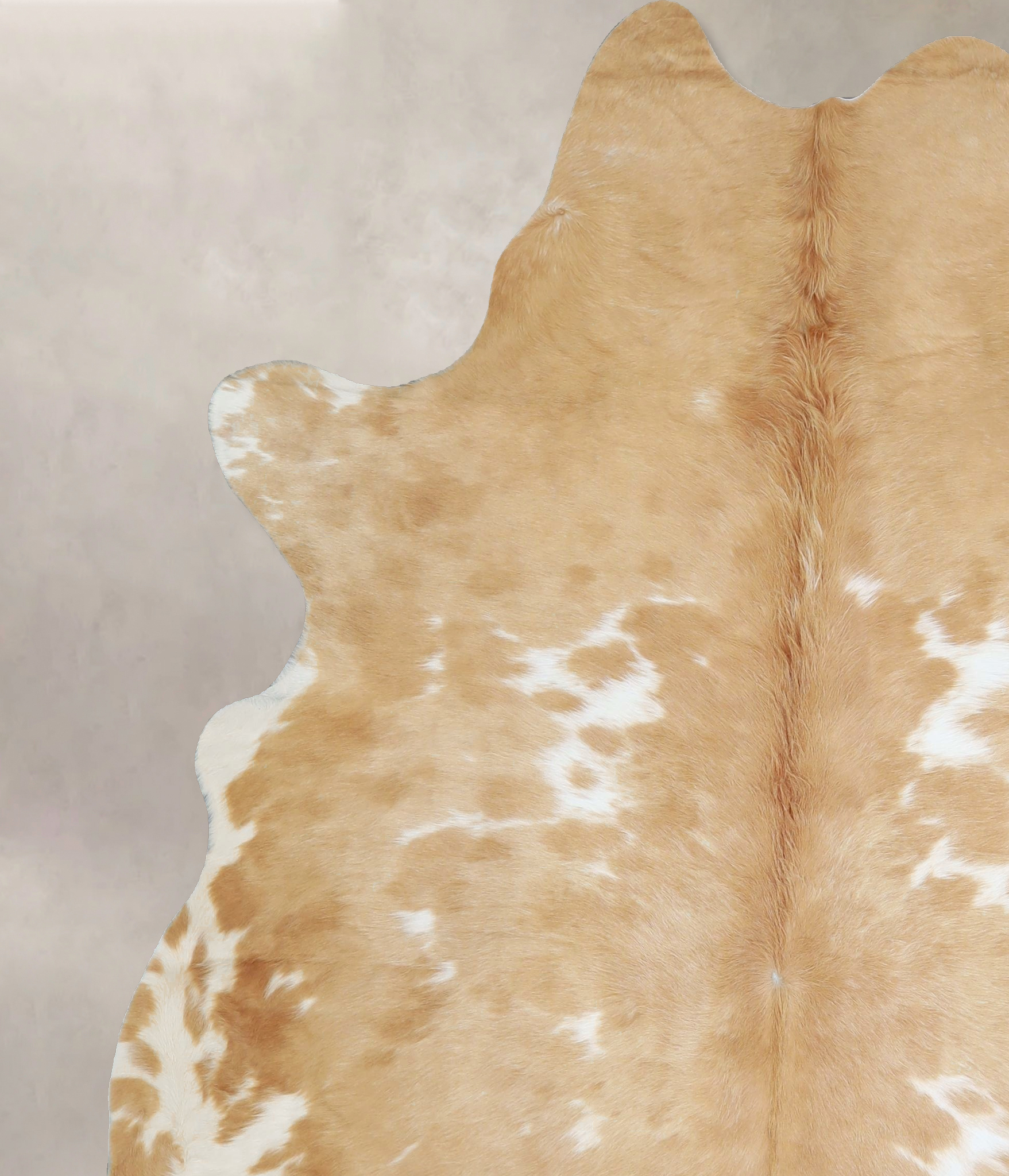 Beige and White Cowhide Rug #A42954